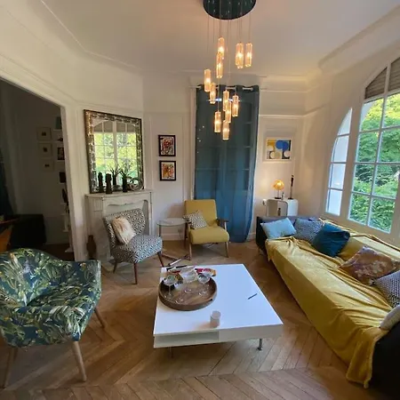 Maison Charme 7 Min Paris Jardin Villa