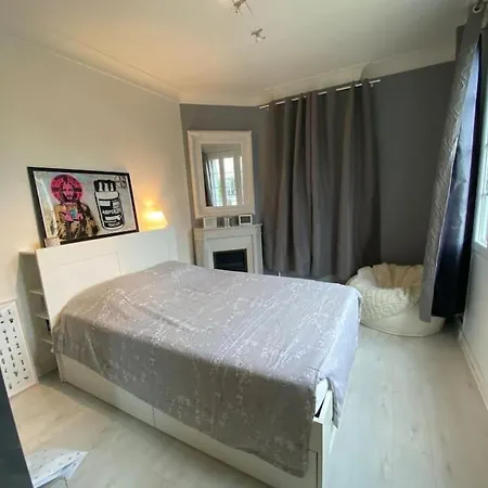 Maison Charme 7 Min Paris Jardin Villa Courbevoie